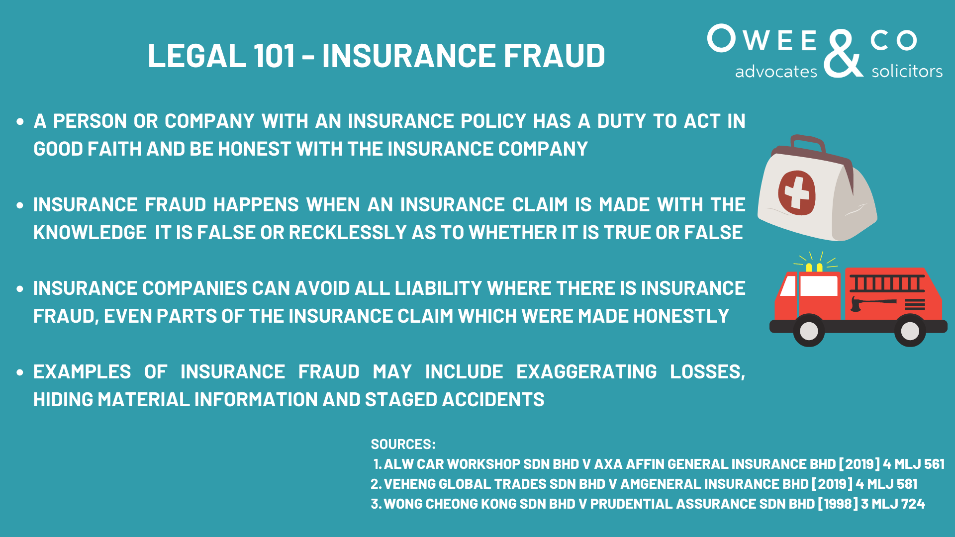 Legal 101 - 8 Insurance Fraud